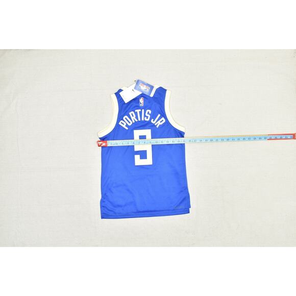 NEW Milwaukee Bucks Nike City Edition Swingman Jersey Size S Portis JR - Picture 7 of 8